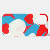 Liebe Hearts iPhone Hülle (Rückseite (Horizontal))