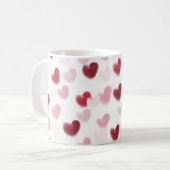 Liebe Hearts Kaffeetasse (Vorderseite Links)