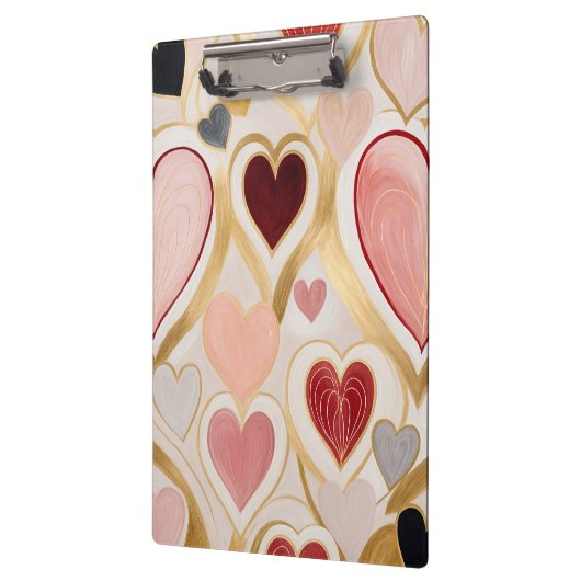 Liebe Hearts Klemmbrett (Links)