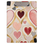 Liebe Hearts Klemmbrett (Vorderseite)