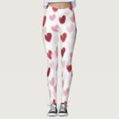 Liebe Hearts Leggings (Vorderseite)