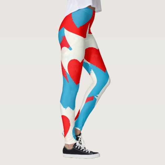 Liebe Hearts Leggings (Rechts)