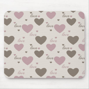 Liebe Hearts Mousepad