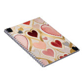 Liebe Hearts Notizblock (Rechte Seite)