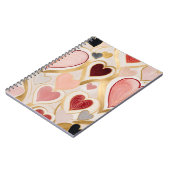 Liebe Hearts Notizblock (Linke Seite)