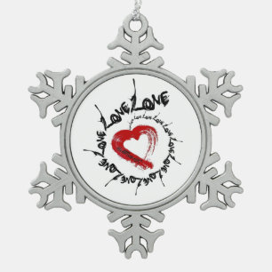 Liebe Hearts Ornament