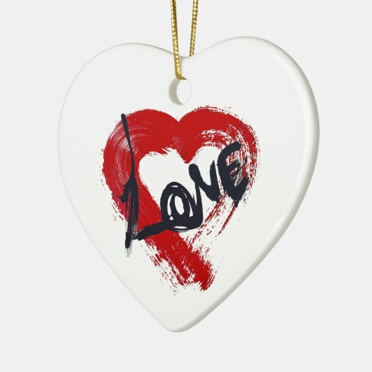 Liebe Hearts Ornament (Links)