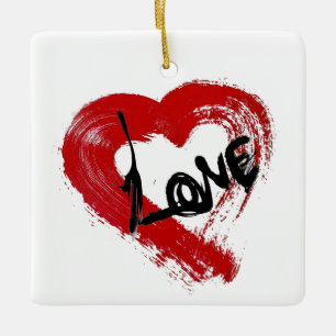 Liebe Hearts Ornament