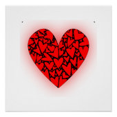 Liebe Hearts Poster (Vorderseite)