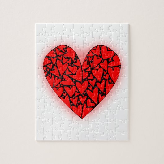 Liebe Hearts Puzzle (Vertikal)
