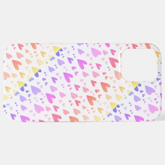 Liebe Hearts Samsung Galaxy Fall iPhone Hülle (Hinten horizontal)