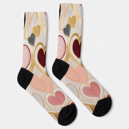 Liebe Hearts Socken (Rechts)