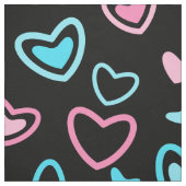 Liebe Hearts Stoff (Muster)
