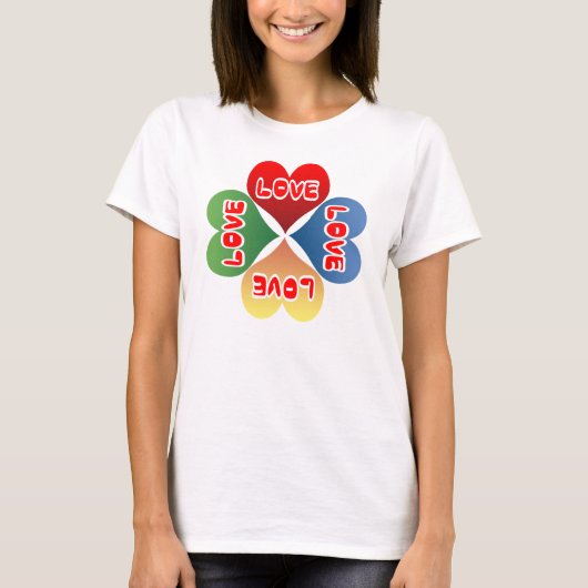 Liebe Hearts T-Shirt (Vorderseite)