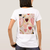 Liebe Hearts T-Shirt (Rückseite)