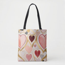 Liebe Hearts Tasche