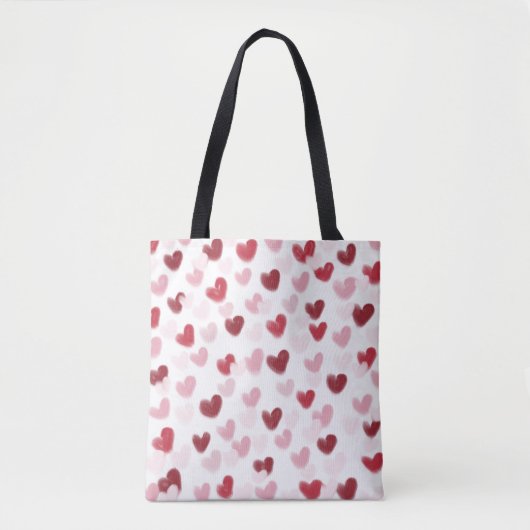 Liebe Hearts Tasche (Vorderseite)