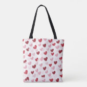 Liebe Hearts Tasche (Rückseite)