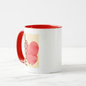 Liebe Hearts Tasse (Vorderseite Links)