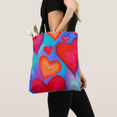 Liebe Hearts Tote Bag Tasche (Von Nahem)