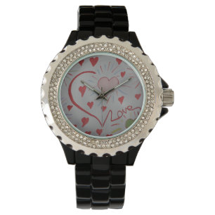 Liebe Hearts Watch Armbanduhr