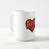 Liebe Heidi Kaffeetasse (Vorderseite Links)
