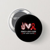 Liebe heilen Herzerkrankungen Bewusstsein Männer F Button (Vorne & Hinten)