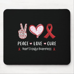 Liebe heilen Herzerkrankungen Bewusstsein Männer F Mousepad