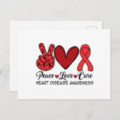 Liebe heilen Herzkrankheiten Bewusstsein Postkarte (Vorne/Hinten)