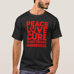 Liebe heilen Herzkrankheiten Bewusstsein T-Shirt