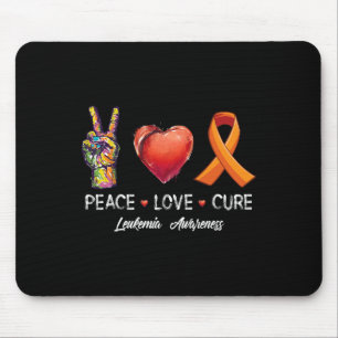 Liebe heilen Leukämie Bewusstsein Männer Kinder Mousepad