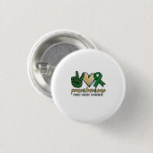 Liebe heilen Nierenerkrankung Bewusstsein Button (Vorne & Hinten)