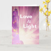 *~* Liebe-Heiler Rays heilende Hand Lightworker Karte (Gelbe Blume)