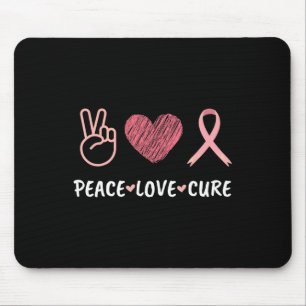 Liebe heilt Brustkrebs-Bewusstsein Frauen  Mousepad