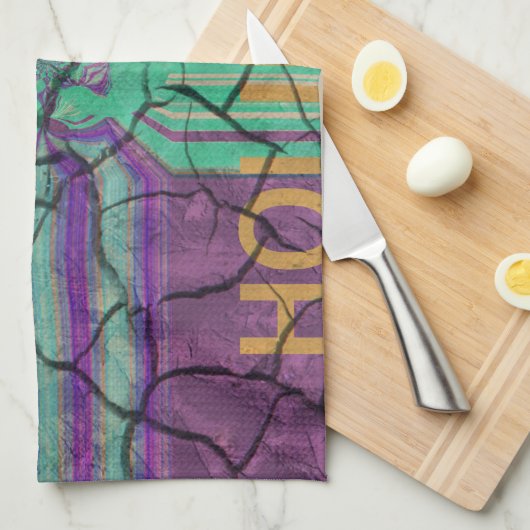 Liebe heilt geschirrtuch (Viertel Falte)