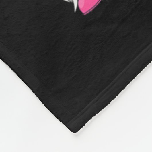 Liebe heilt Gnomes Sonnenblumen Brustkrebs Bewusst Fleecedecke (Ecke)