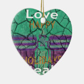 Liebe heilt keramikornament (Rechts)