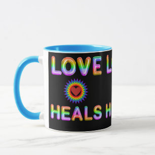 Liebe heilt tasse