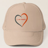 Liebe heilt truckerkappe (Vorderseite)