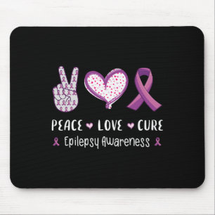 Liebe Heilung Epilepsie Bewusstsein Männer Frauen Mousepad