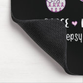 Liebe Heilung Epilepsie Bewusstsein Männer Kinder Mousepad (Ecke)
