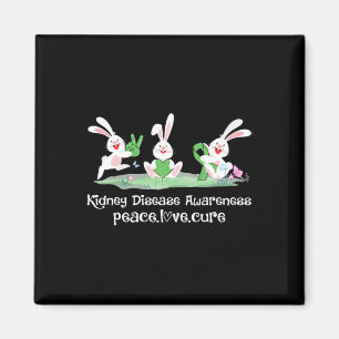 Liebe Heilung grüner Ribbon Nierenerkrankung Bewus Magnet