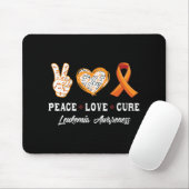 Liebe Heilung Leukämie Bewusstsein Männer Kinder Mousepad (Mit Mouse)