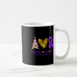 Liebe Heilung Lila Ribbon Fibromyalgie Bewusstsein Kaffeetasse