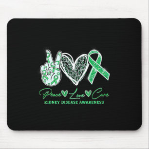 Liebe Heilung Nierenerkrankung Sensibilisierungsma Mousepad