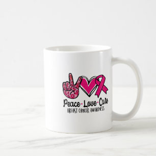 Liebe Heilung von rosafarbenem Krebs Brusterkranku Kaffeetasse
