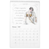 Liebe-Heirat-Zitat-Kalender 2013 Janes Austen Kalender (Feb 2027)