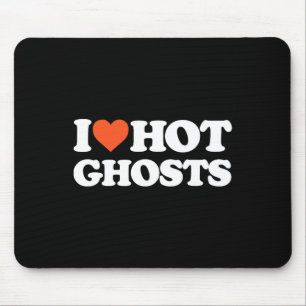 Liebe Heiße Geister - ich Herz Hot Ghosts - Y Ghos Mousepad