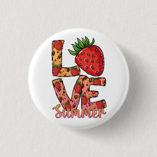 Liebe Hello Summer Strawberry Button
