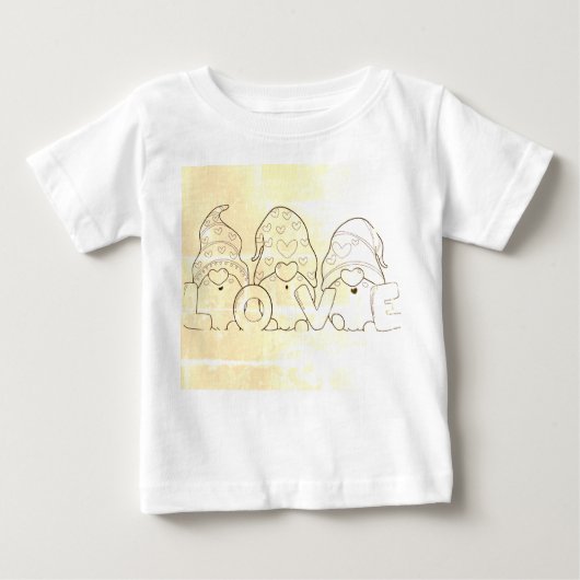 Liebe-Hemd Baby T-shirt (Vorderseite)
